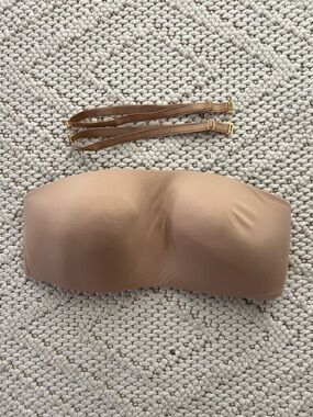 Victoria's Secret Beige Strapless Smooth Bandeau Bra